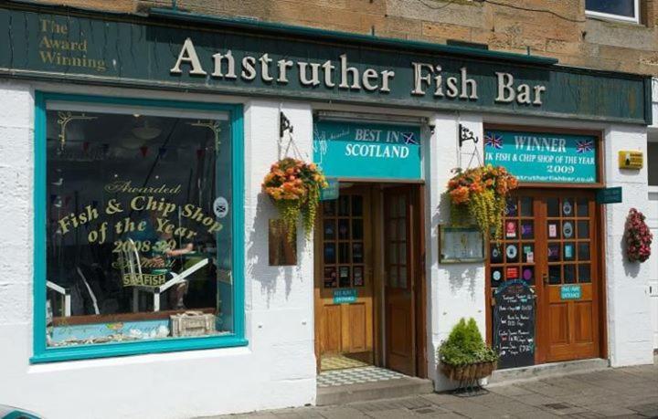 Stunning Shore Front House In Historic Cellardyke アンストラザー エクステリア 写真